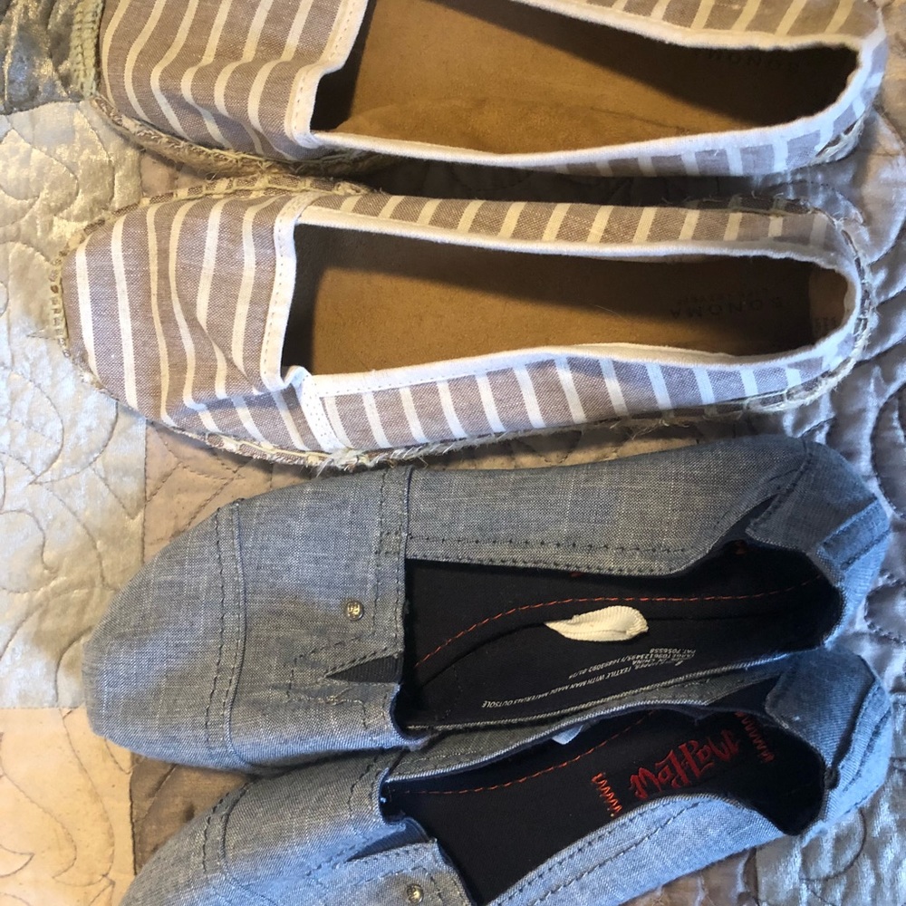 Canvas Slip ons!!